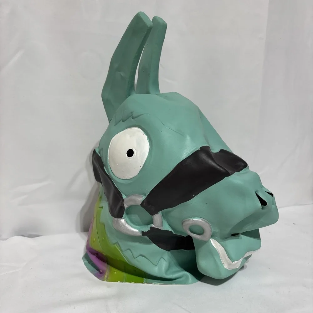 Mask Fortnite Costume Llama Cosplay Latex‎ Games Video Halloween Carnival